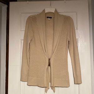 Tan cardigan, used in good condition
